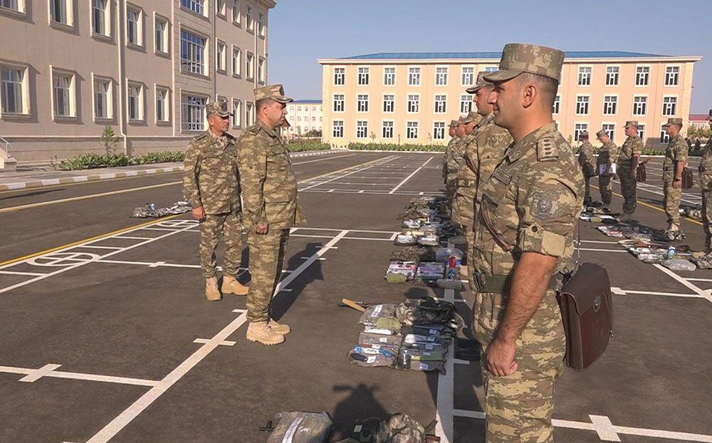 В войсках Нахчыванского гарнизона начался новый учебный период