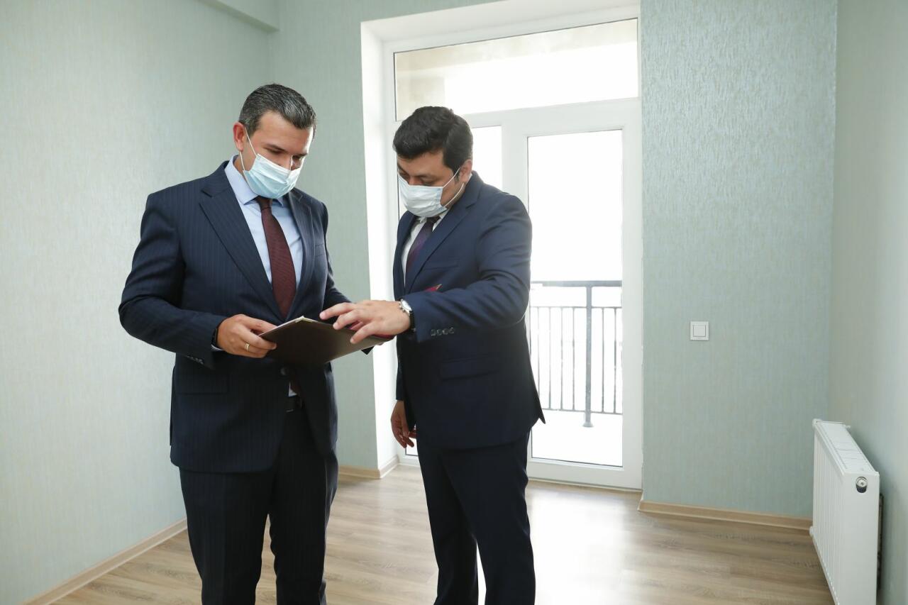 Sumqayıtda güzəştli mənzillər nümayiş olunub