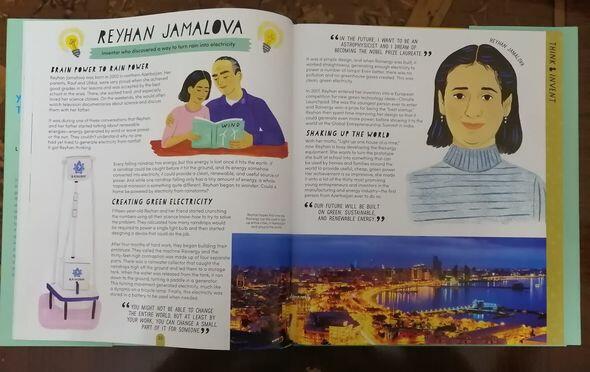 Азербайджанка попала в книгу о юных изобретателях