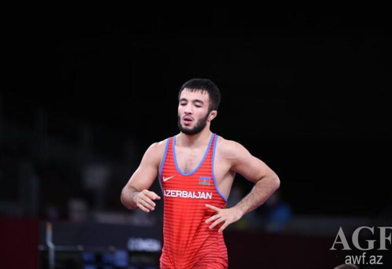 Азербайджанский борец уступил чемпиону мира в четвертьфинале Олимпиады в Токио