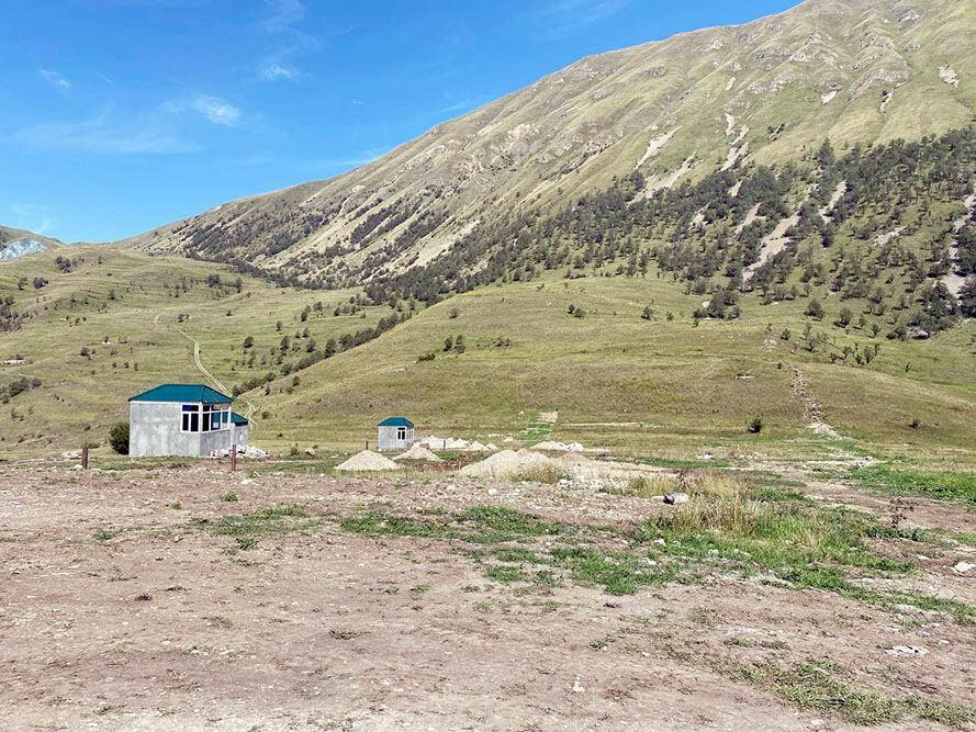 Закир Гасанов осмотрел строящийся учебный полигон в Кельбаджаре