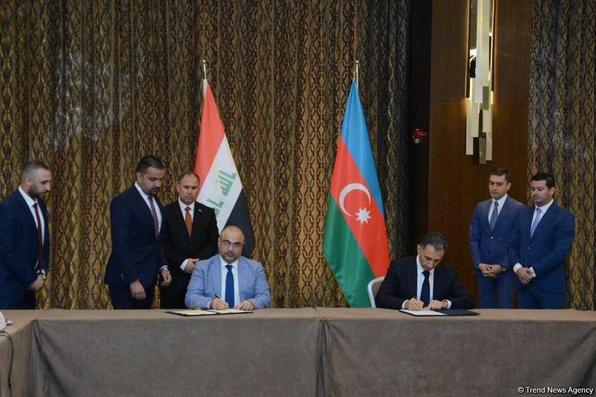 В Баку подписан протокол по итогам второго заседания Совместной комиссии Азербайджана и Ирака