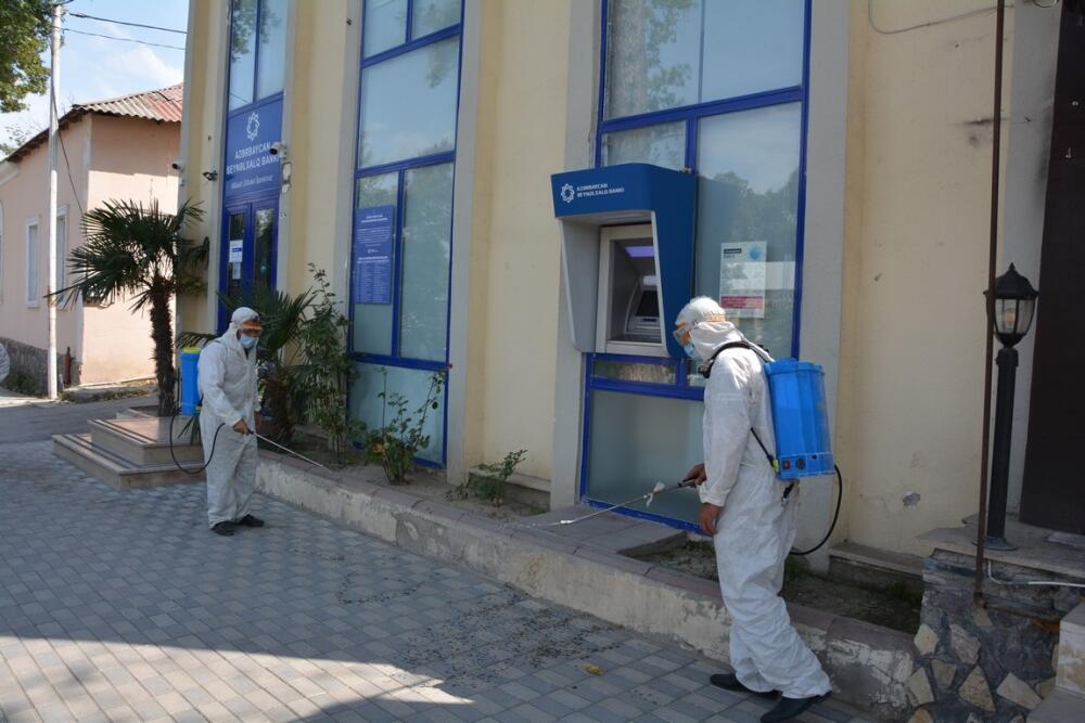 Tərtərdə koronavirus pandemiyası ilə bağlı dezinfeksiya işləri gücləndirilib