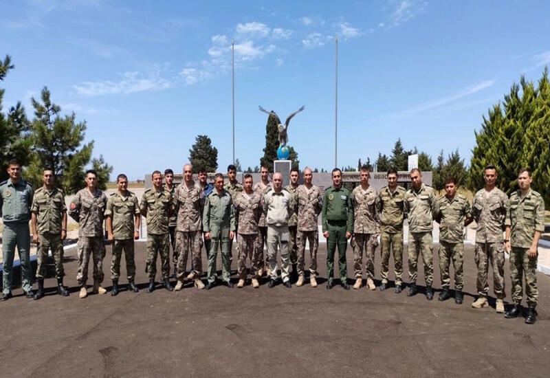 Азербайджанские военнослужащие принимают участие в учениях в Турции