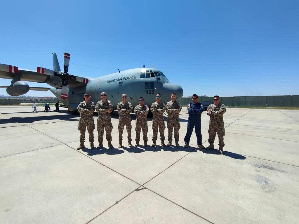 Азербайджанские военнослужащие принимают участие в учениях в Турции