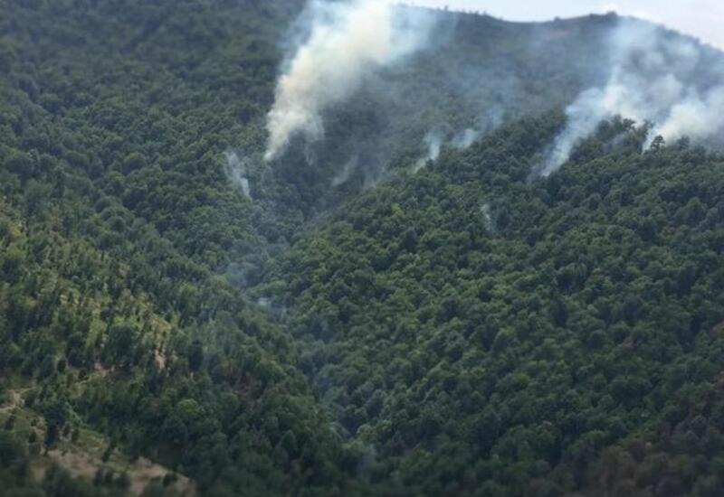 Пожар в Габале