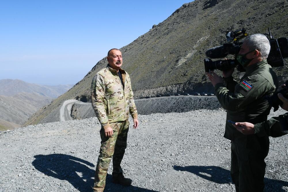 Prezident İlham Əliyev və Birinci xanım Mehriban Əliyeva Kəlbəcər və Laçın rayonlarında olublar