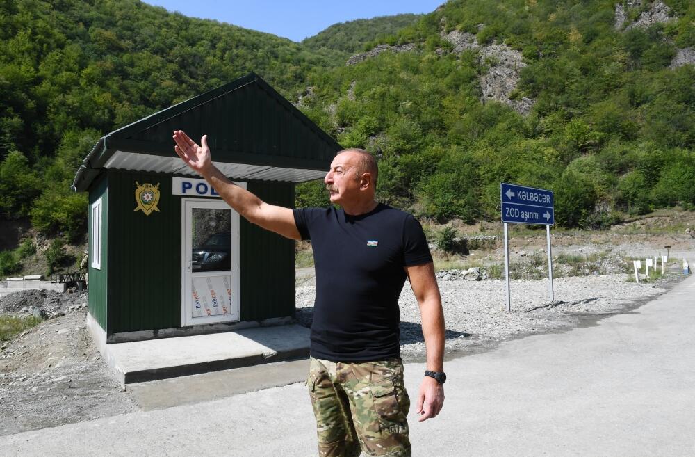 Prezident İlham Əliyev və Birinci xanım Mehriban Əliyeva Kəlbəcər və Laçın rayonlarında olublar