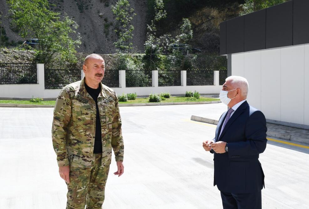 Prezident İlham Əliyev və Birinci xanım Mehriban Əliyeva Kəlbəcər və Laçın rayonlarında olublar