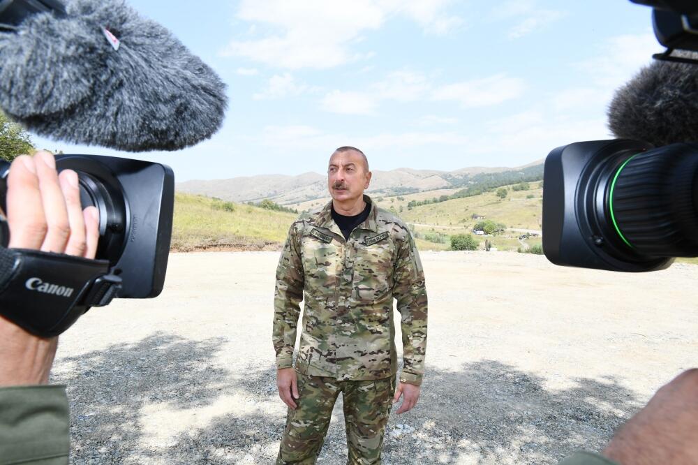 Prezident İlham Əliyev və Birinci xanım Mehriban Əliyeva Kəlbəcər və Laçın rayonlarında olublar