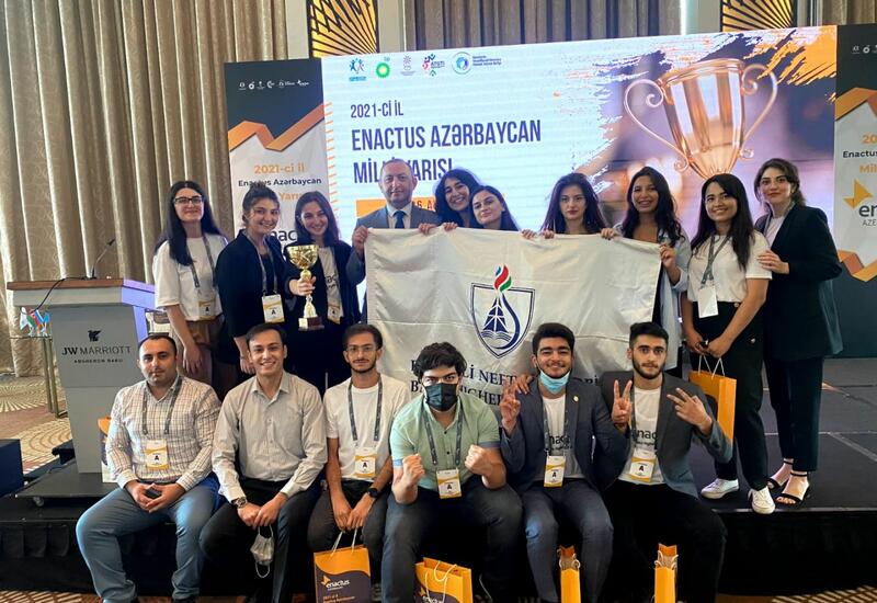 Bakı Ali Neft Məktəbi “Enactus”un qalibi olub