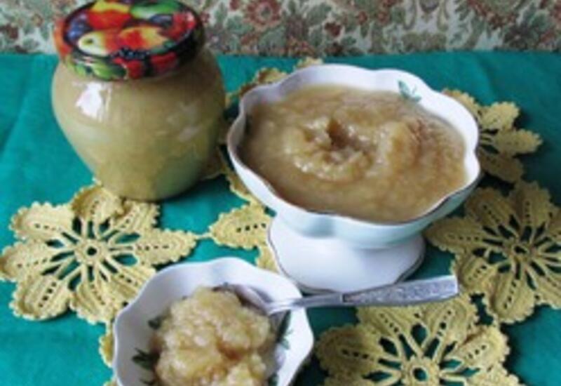 Рецепт сладкого яблочного "майонеза"