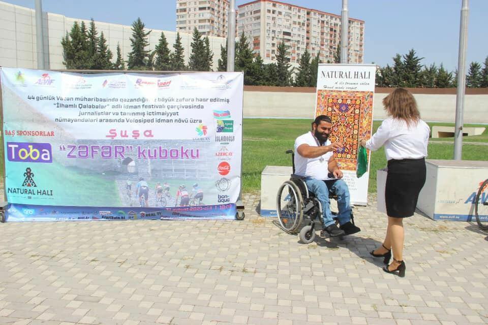 Velosiped idman növü üzrə "Zəfər kuboku" keçirilib