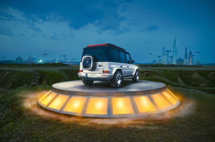 Mercedes-Benz G-Class перевели на электричество