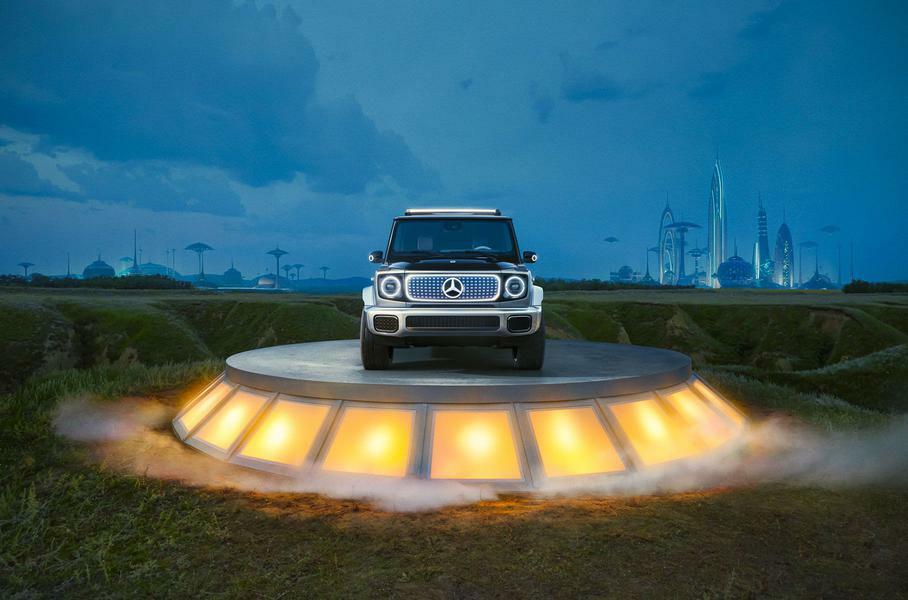 Mercedes-Benz G-Class перевели на электричество