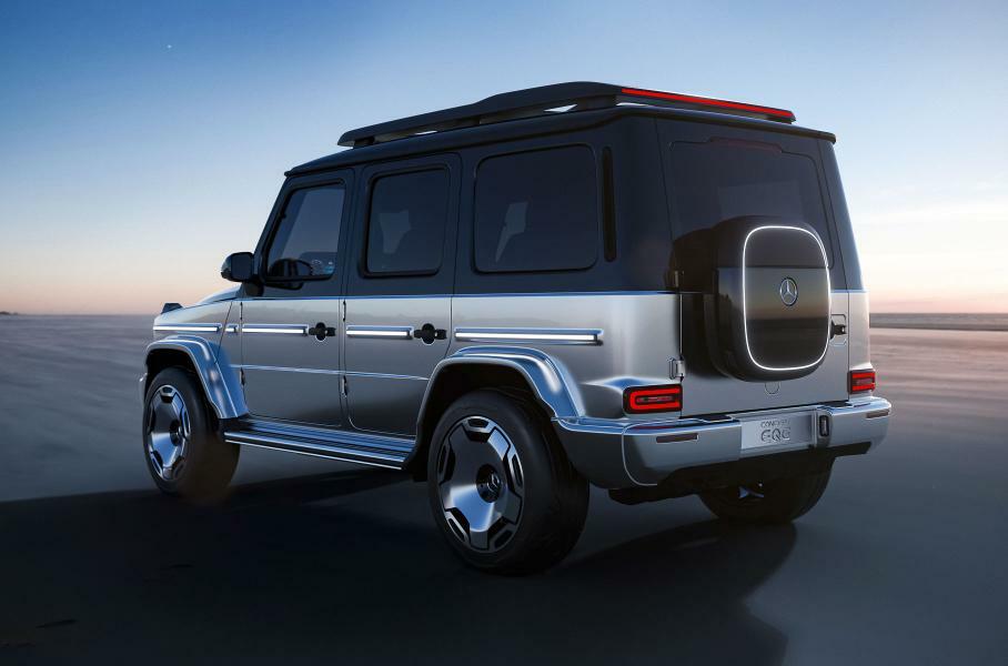 Mercedes-Benz G-Class перевели на электричество