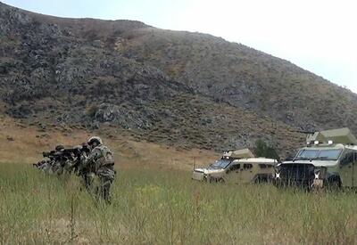 Азербайджанские и турецкие военные тренируются обнаруживать и уничтожать диверсионные группы - ВИДЕО