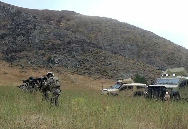 Азербайджанские и турецкие военные тренируются обнаруживать и уничтожать диверсионные группы