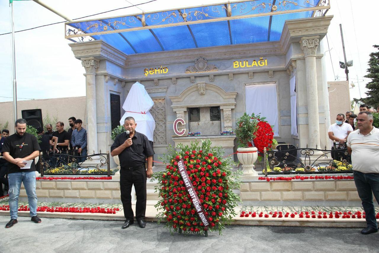 Şəhid Ceyhun Nəhmətovun doğum günü münasibətilə məzarı ziyarət edilib, adına bulaq açılıb