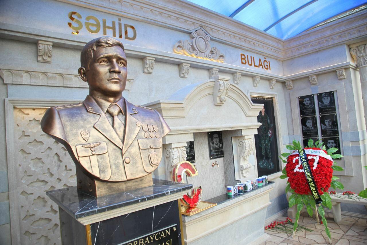 Şəhid Ceyhun Nəhmətovun doğum günü münasibətilə məzarı ziyarət edilib, adına bulaq açılıb