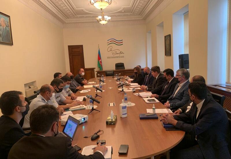 Рабочая группа по очистке от мин и неразорвавшихся боеприпасов освобожденных территорий Азербайджана провела обсуждения