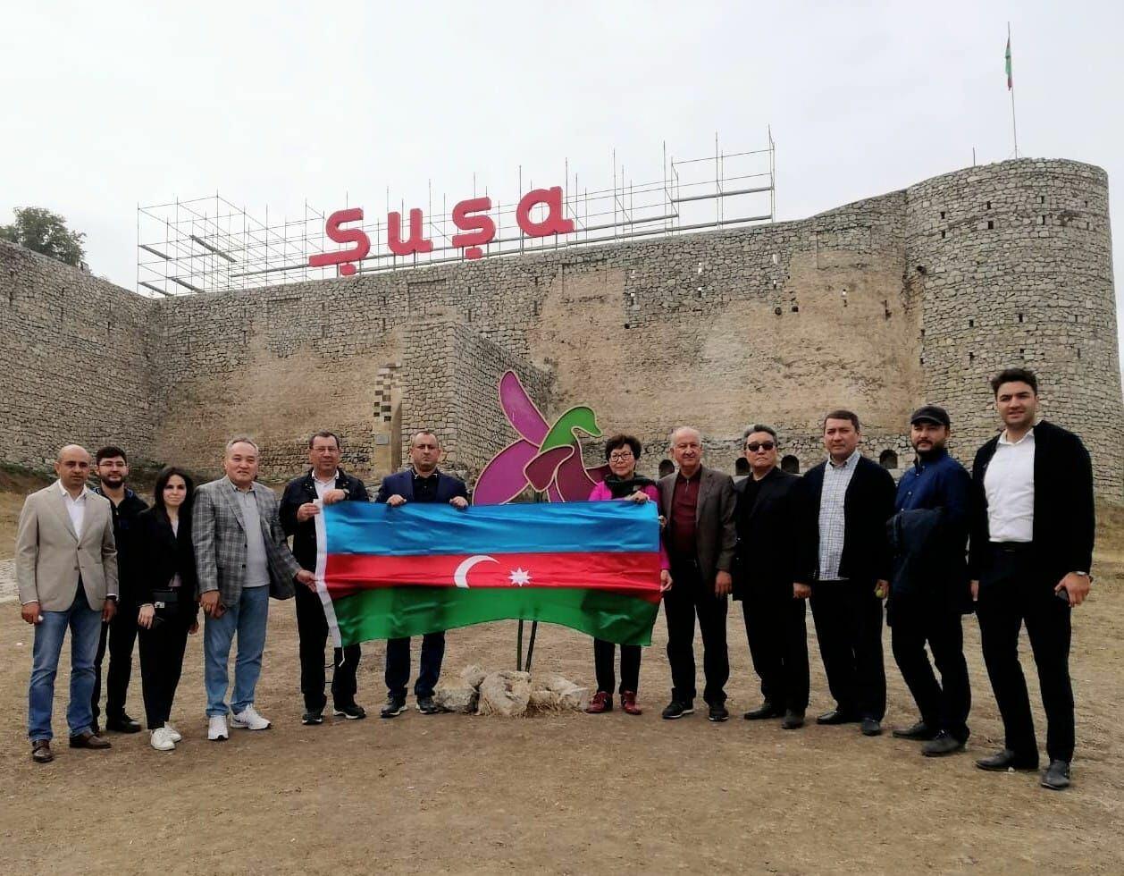 Делегация парламента Казахстана побывала в городах Шуша и Физули