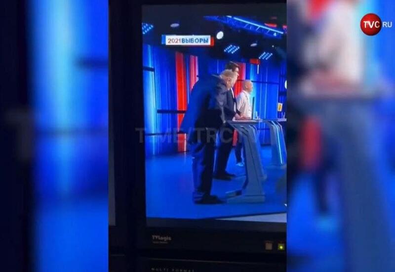 Жириновский потерял штаны во время предвыборных дебатов