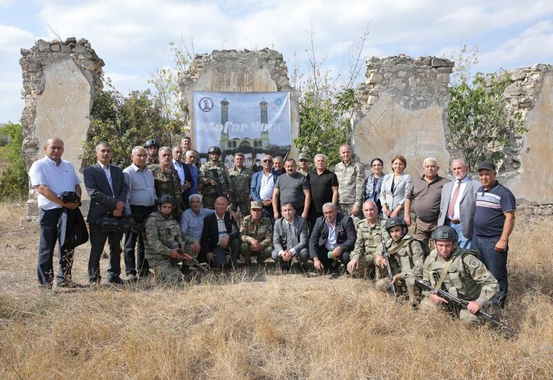 В Агдаме состоялось первое мероприятие в рамках проекта "Дорога Победы"