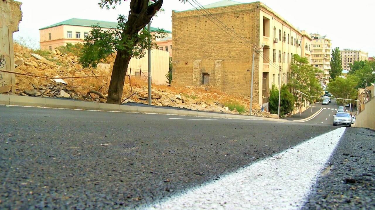 В Баку отремонтировали ряд улиц