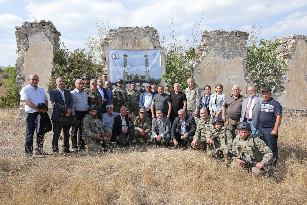 В Агдаме состоялось первое мероприятие в рамках проекта "Дорога Победы"