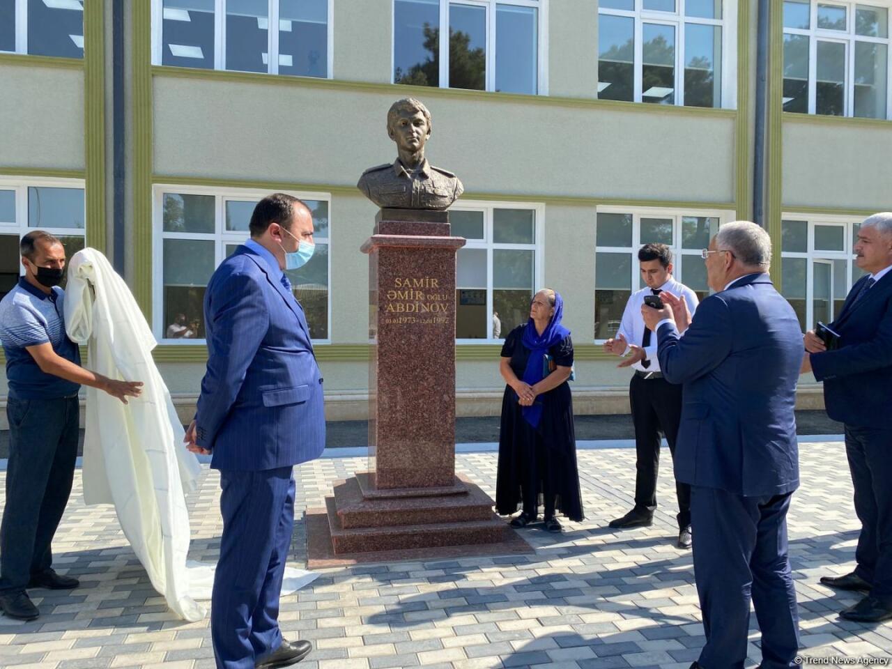 В Агдаме после капитального ремонта сдано в пользование здание школы