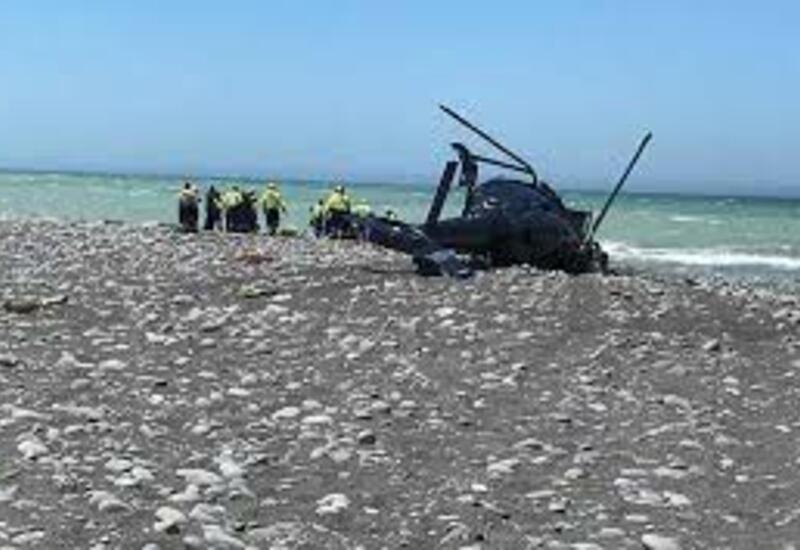Вертолет разбился на юге Новой Зеландии