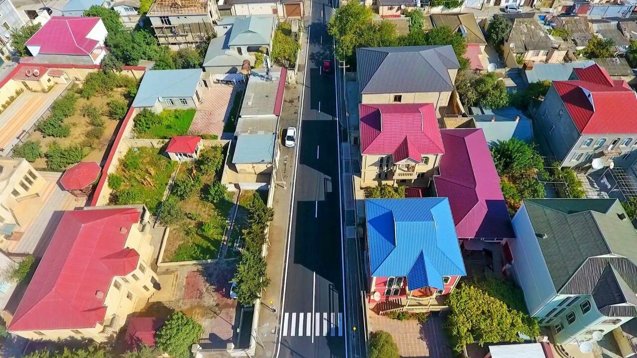 В одном из районов Баку завершился ремонт дорог