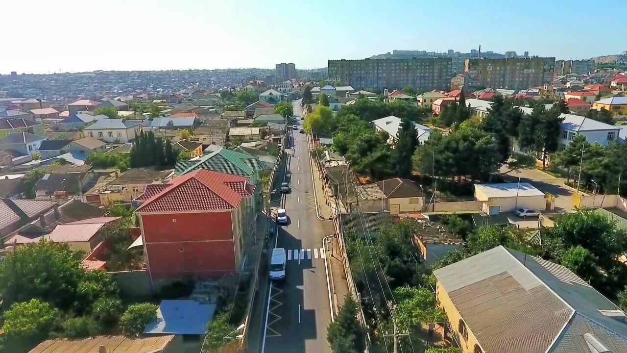 В одном из районов Баку завершился ремонт дорог
