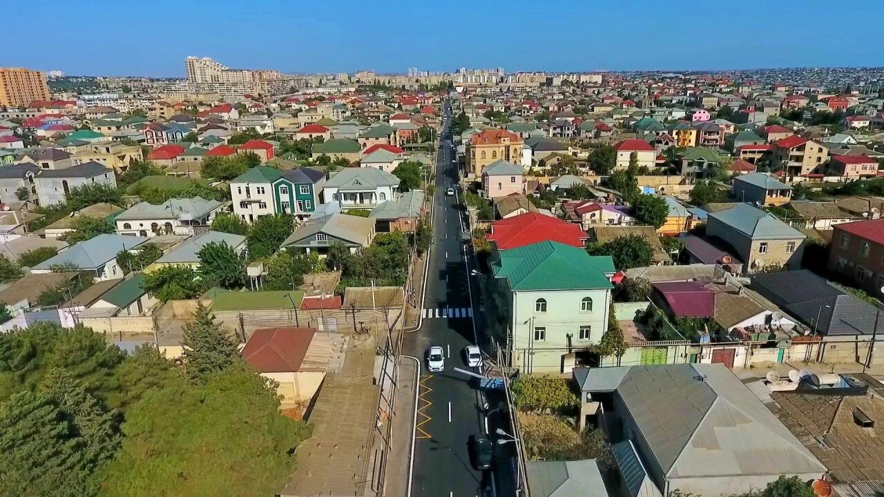 В одном из районов Баку завершился ремонт дорог