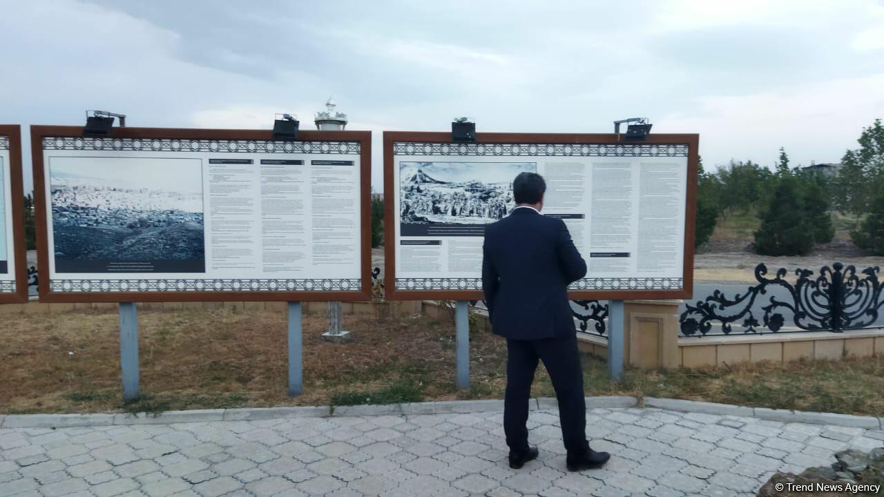 Делегация Ассоциации омбудсменов ОИС осмотрела памятник «Марага-150» в Тертере