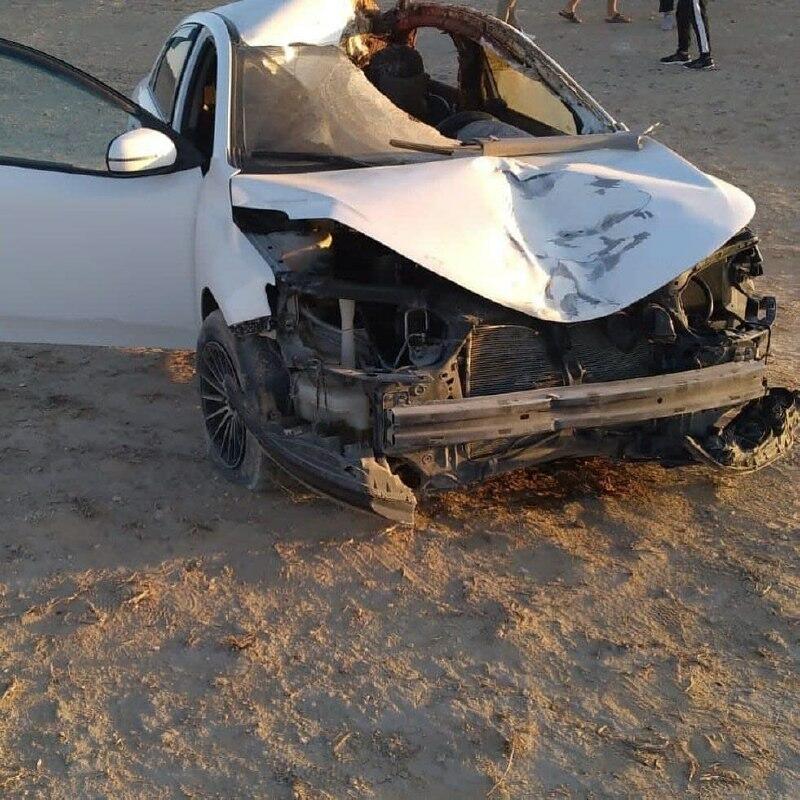 В Казахстане водитель врезался в верблюда и погиб