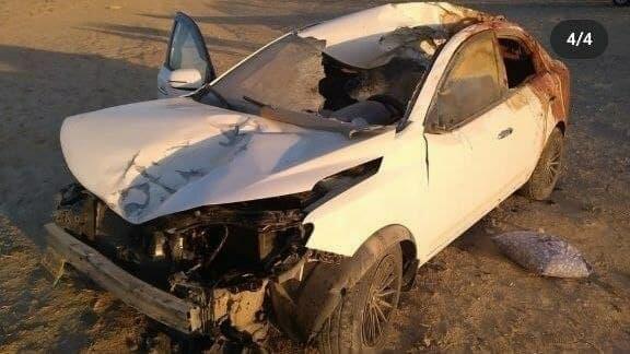 В Казахстане водитель врезался в верблюда и погиб