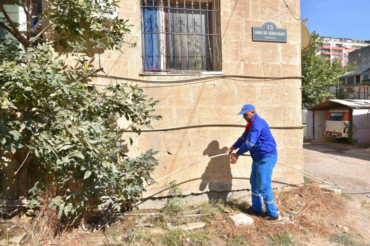 В Баку выявлены случаи незаконного использования питьевой воды