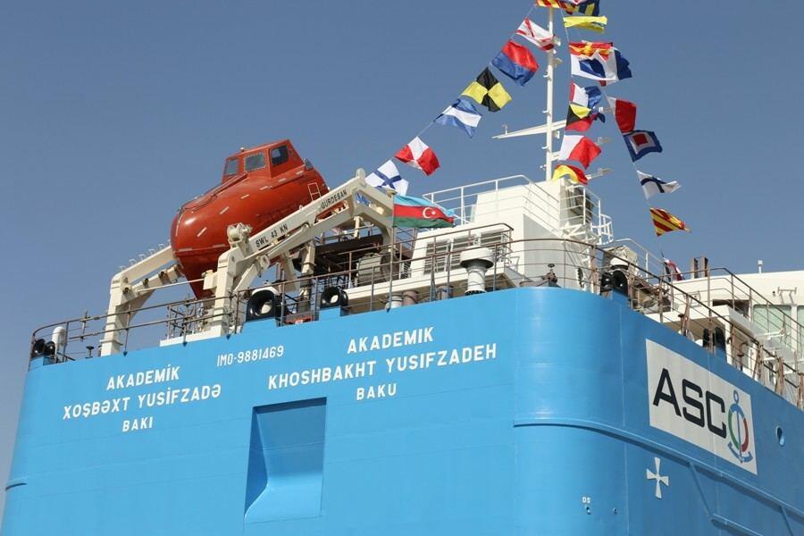 “Akademik Xoşbəxt Yusifzadə” tankeri suya salınıb