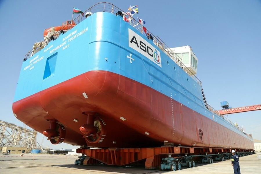 “Akademik Xoşbəxt Yusifzadə” tankeri suya salınıb
