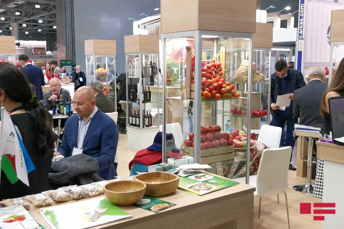 Азербайджанская продукция ​​на выставке WorldFood Moscow 2021