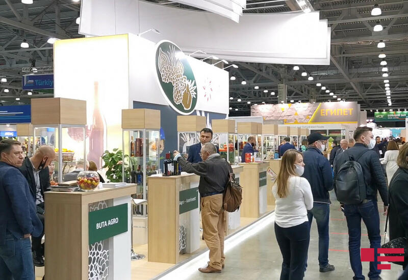 Азербайджанская продукция на выставке WorldFood Moscow 2021