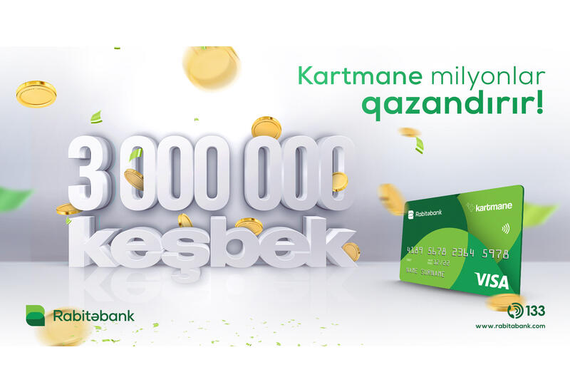 Bu kartın sahibləri 8 ayda 3 mln AZN-dən çox keşbek qazanıb (R)