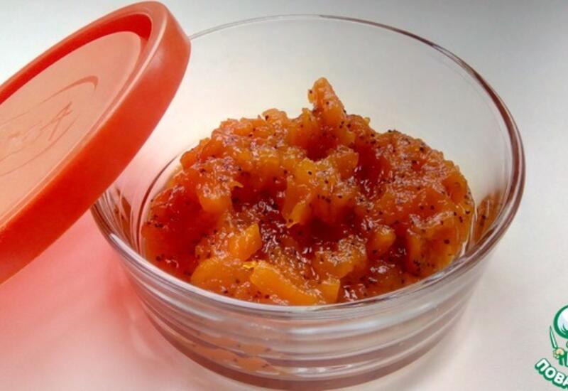 Варенье из тыквы с имбирем и маком