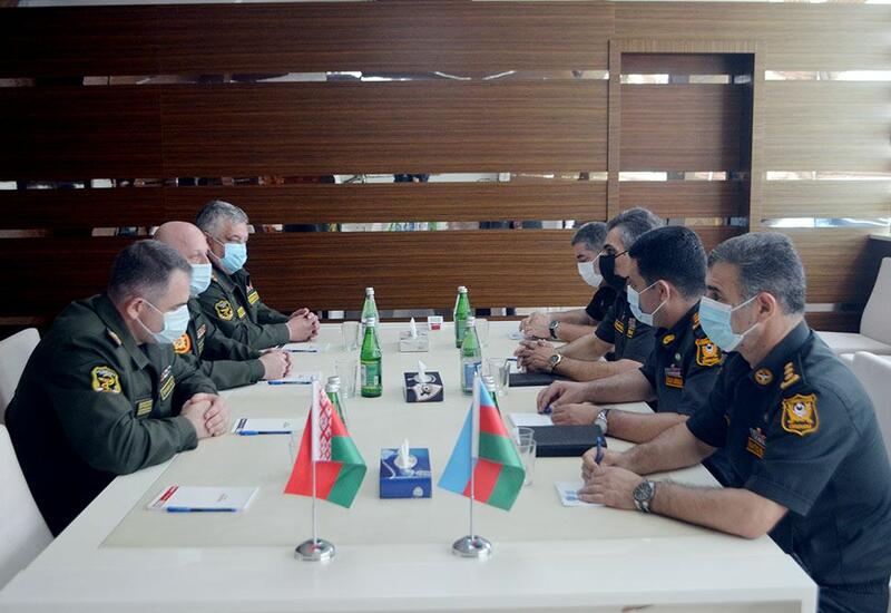 Состоялась рабочая встреча военно-медицинских специалистов Азербайджана и Беларуси