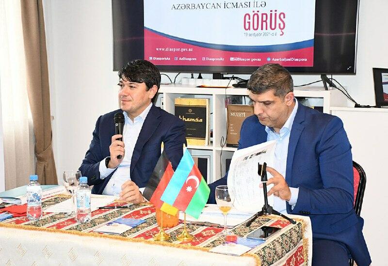 В "Доме Aзербайджана", функционирующем в Мюнхене, состоялась встреча с членами общины
