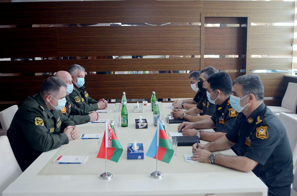 Состоялась рабочая встреча военно-медицинских специалистов Азербайджана и Беларуси