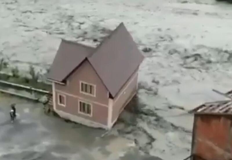 Жуткие последствия сильных ливней в Дагестане