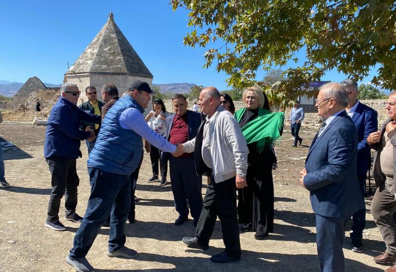 Жители Агдама совершили очередную поездку на родные земли